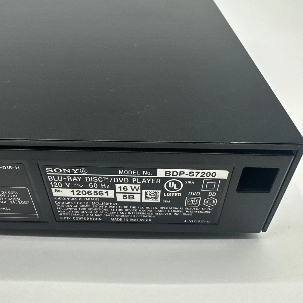 Sony bdp s7200